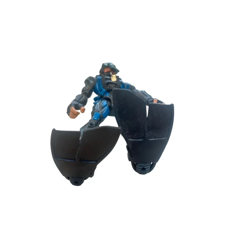 Action Figure Diver Scuba Gear Mask Flippers Blue‎ Black Toy Collectible